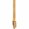 Ekena Millwork Eugene Rough Sawn Timber Gable Bracket, Western Red Cedar, 108"W x 22"H x 2"D x 4"F, 5/12 Pitch GBW108X22X0204EUG00RWR - alternate 4